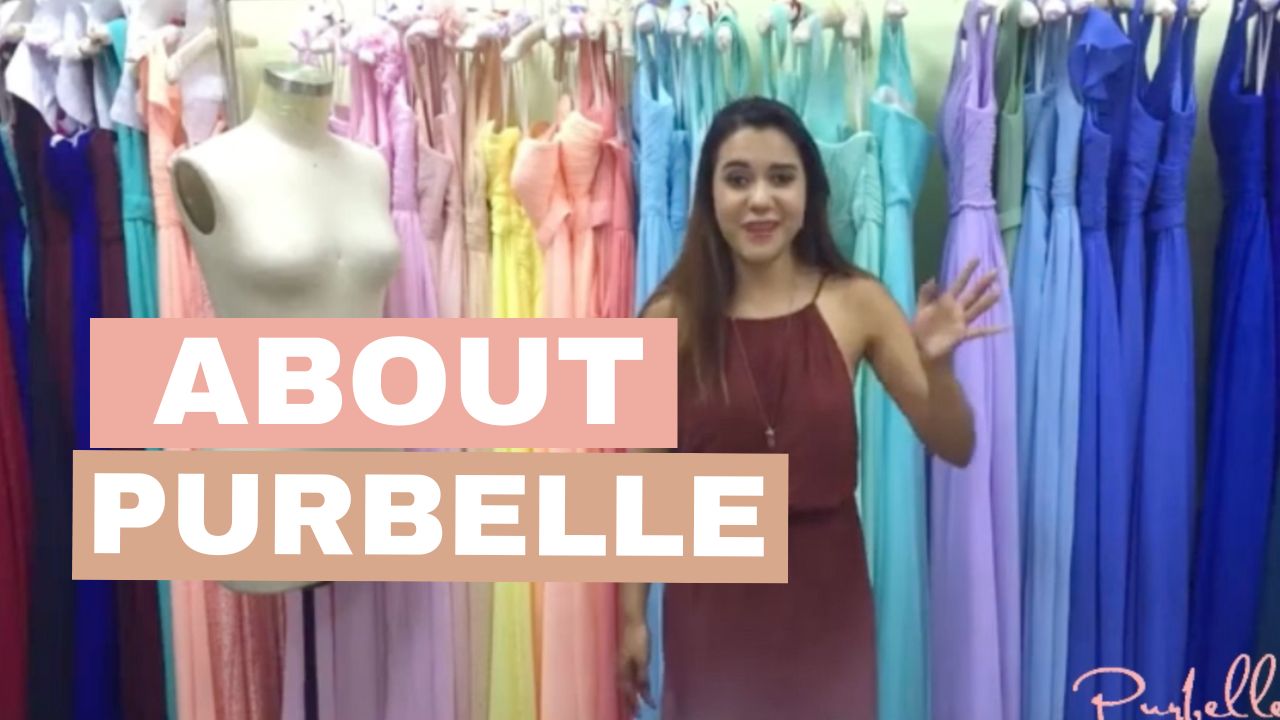 Load video: Know more about Purbell bridesmaid dresses in Australia